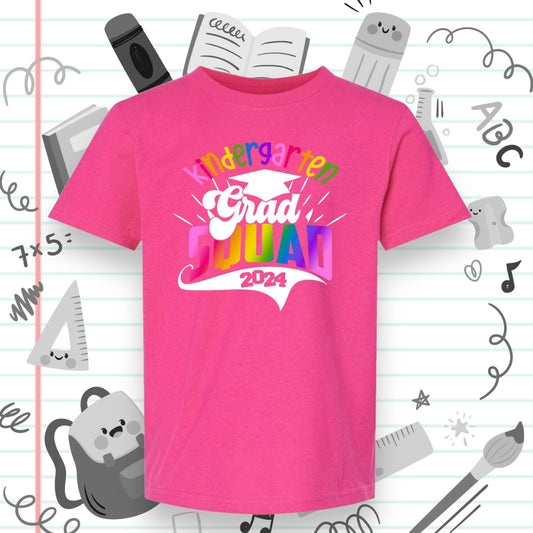 Kindergarten Graduation Squad T-Shirt