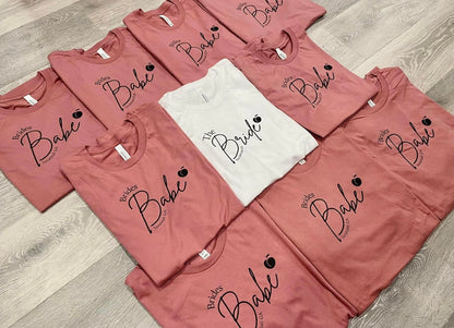 Bridal Party or Bachelorette Party Shirts