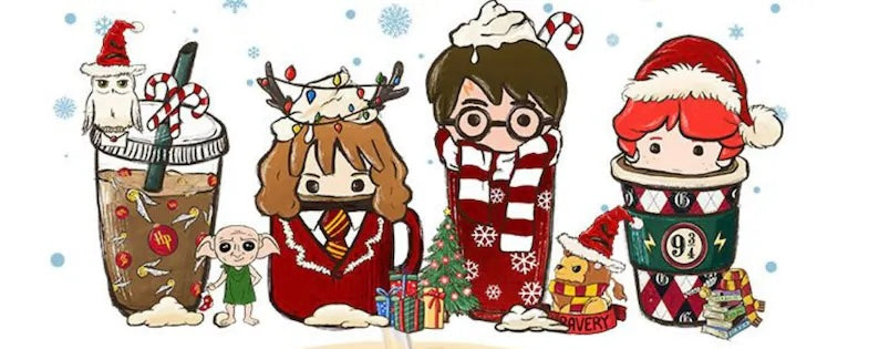 Harry Potter Christmas UV DTF Transfer Wrap