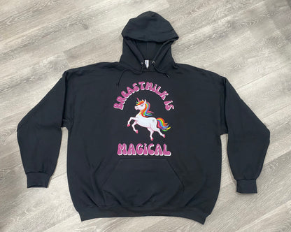 Breastmilk Is Magical Apparel T-Shirt Crewneck or Hoodie Sweatshirt