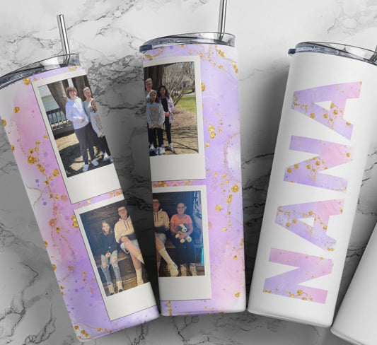 Nana With Pictures Tumbler