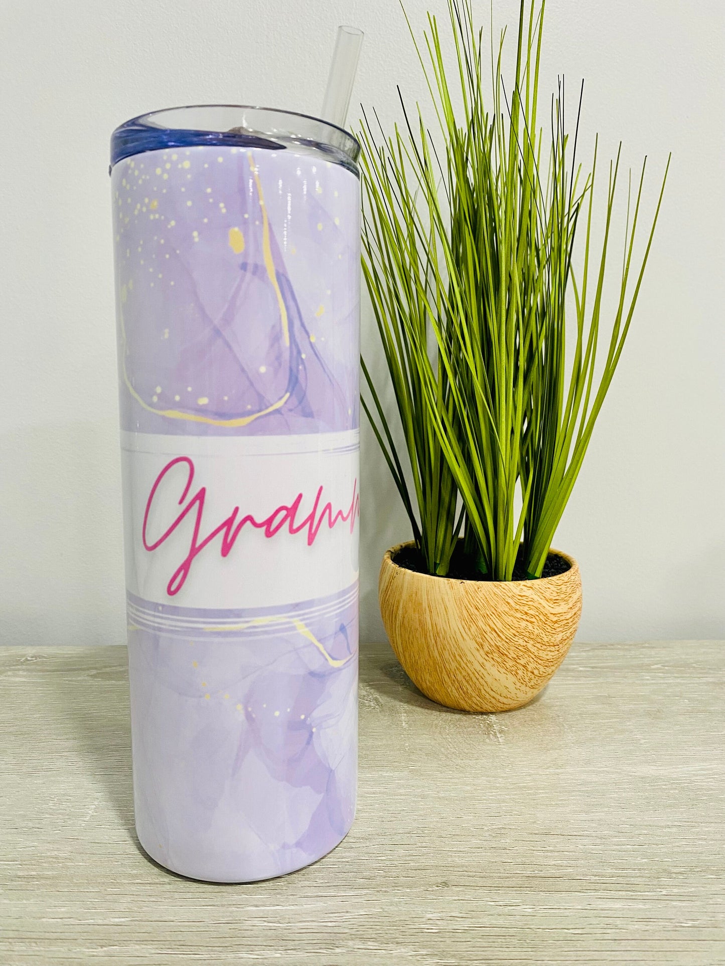 Personalized Tumbler for Grammy, Grandma, Nana, Mom, etc